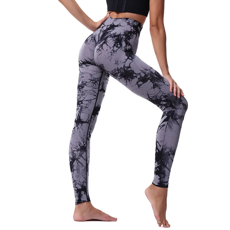 Women Gym Yoga Seamless Pants Sports Clothes Stretchy High Waist Athletic Exercise Fitness Leggings Activewear Pants