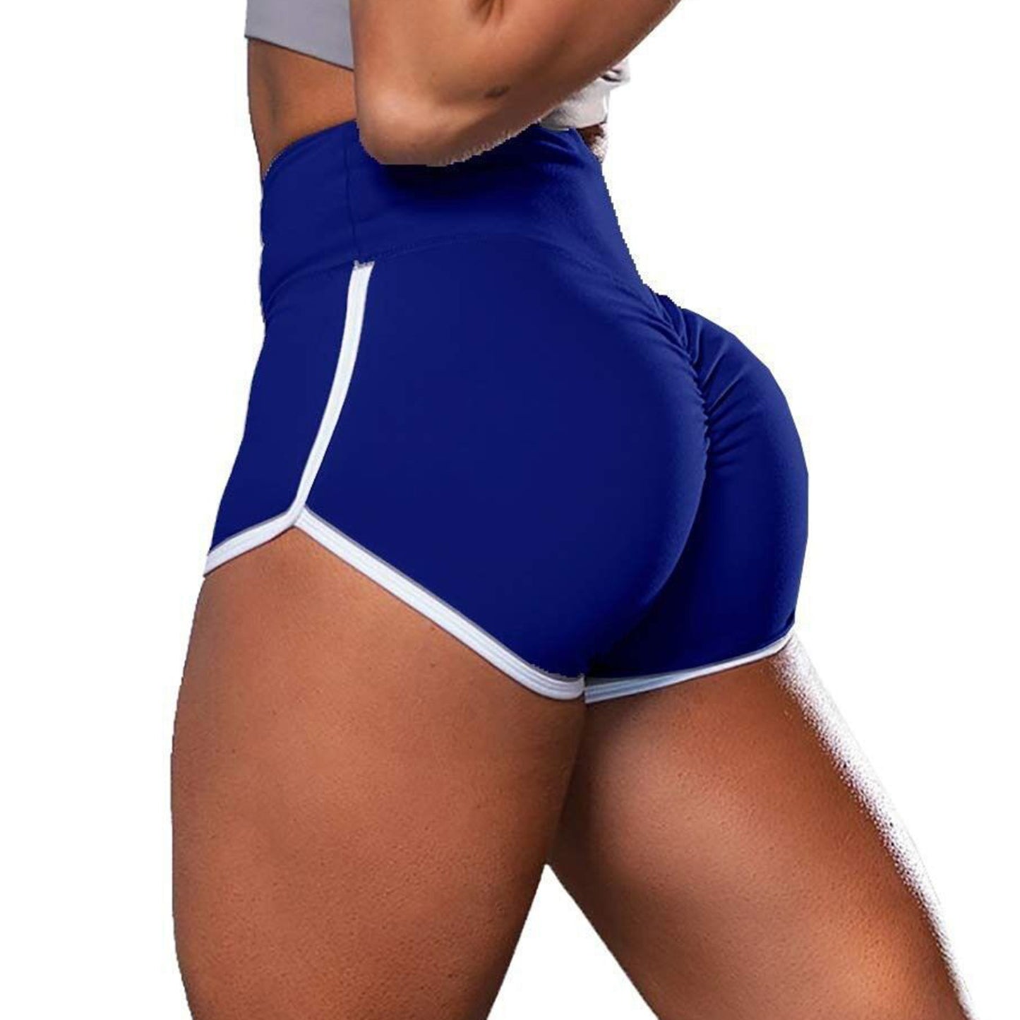 Women Sports Athletic Shorts Skin-Friendly Slim Buttocks Pants for Outdoor Excising Gym Fitness