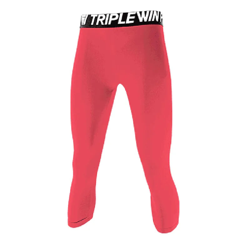 Summer Women Capri Running Tights Pants Female Basketball Football Soccer Fitness Exercise Sport 3/4 Cropped Leggings Shorts J41