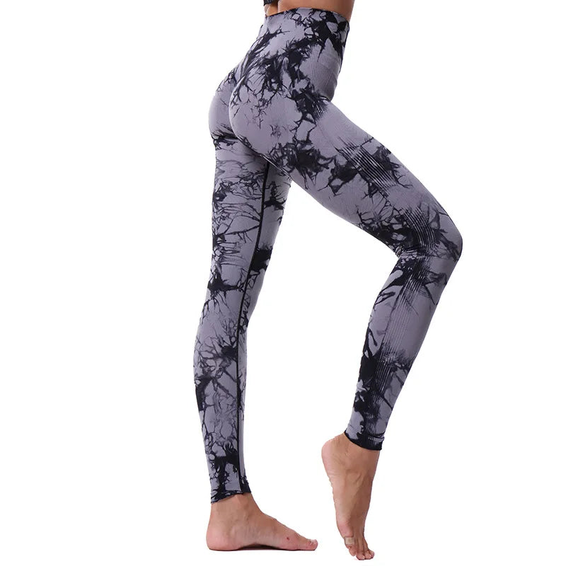 Women Gym Yoga Seamless Pants Sports Clothes Stretchy High Waist Athletic Exercise Fitness Leggings Activewear Pants