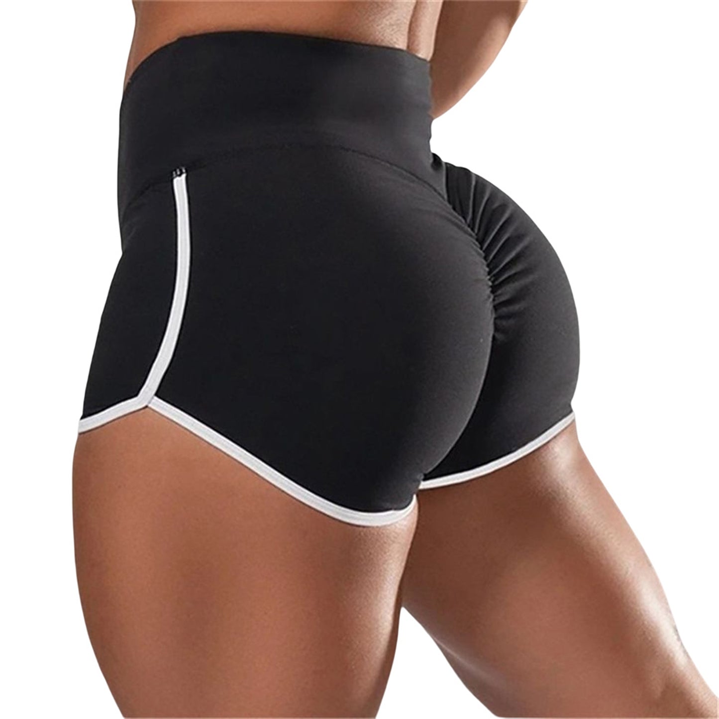 Women Sports Athletic Shorts Skin-Friendly Slim Buttocks Pants for Outdoor Excising Gym Fitness